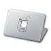 Produktbild Mcbazel Laptop Vinyl Aufkleber Aufkleber Abnehmbarer Muster Mode Macbook Aufkleber, Anti-Scratch Decal Vinyl Aufkleber Skin Cover f¨¹r Macbook Air / Pro / Retina Laptop 13 "-Verpackte Getrnke