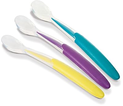 NUK Lot 3 Cuillères Douces Silicone