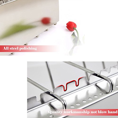 Ohuhu Edelstahl Pfannen Rack Topf Deckelhalter Einstellbare Backformen Kochgeschirr Wschestnder Kchenschrank Und Countertop Organizer Ohuhu Edelstahl Pfannen Rack Topf Deckelhalter Einstellbare Backformen Kochgeschirr Wschestnder Kchenschrank Und Countertop Organizer