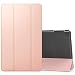Produktbild Moko Hülle für Fire HD 2016 8 Zoll - Ultra Slim Lightweight Smart Cover mit Durchschaubar Rückseite Schutzhülle und Auto Schlaf/Wach Funktion für Fire HD Tablet (Vorherige Gen - 2016), Rose Gold
