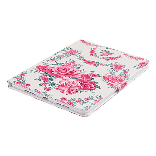 inShang iPad Hülle Schutzhülle für iPad iPad pro 9.7, PU Leder, Ständer Etui Tasche Smart Case Cover für ipad iPad pro 9.7 inch mit Automatische Einschlaf/Aufwach + inShang Logo hochwertigen Stylus Eingabestift Stift - 5