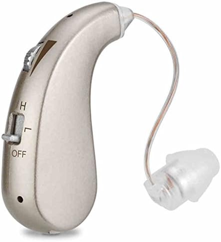 HJHY® Hearing aid adult elderly part of the deafness wireless natural sound hearing aids (single ear / double net weight 8g standby 5 days)