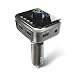 Produktbild Bluetooth FM Transmitter HOMORE KFZ Auto Wireless Radio Adapter Car Kit, FM Empfänger Integriertem mit 2 Auto USB Ladegerät/Player, Window Breaker und Micro-SD-Karte-Slot für iPhone, Samsung, HTC u.s.w.