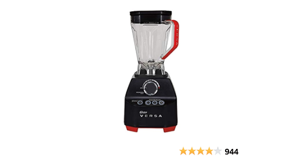 Amazon De Oster Versa 1400 Watt Professional Performance Blender With Low Profile Jar Bonus Cookbooks Blstvb Rv0 000 By Oster