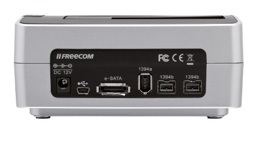 Freecom Festplatte Dock Quattro 8,9 cm (3,5 Zoll)/6,4 cm (2,5 Zoll) USB 2.0 - 4