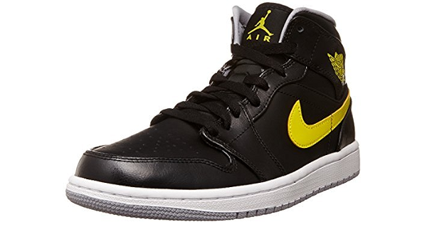 Nike Air Jordan 1 Mid Black - Vibrant 