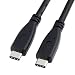 Produktbild iggual igg313275 1.5 m USB C USB C Black USB Cable – USB Cables (3.1 (3.1 Gen 2), USB C, USB C, Male/Male, Straight, Straight)