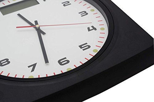 Personen Waage DIGITAL inkl. Uhr schwarz bis 150 Kg STEP ON - 3