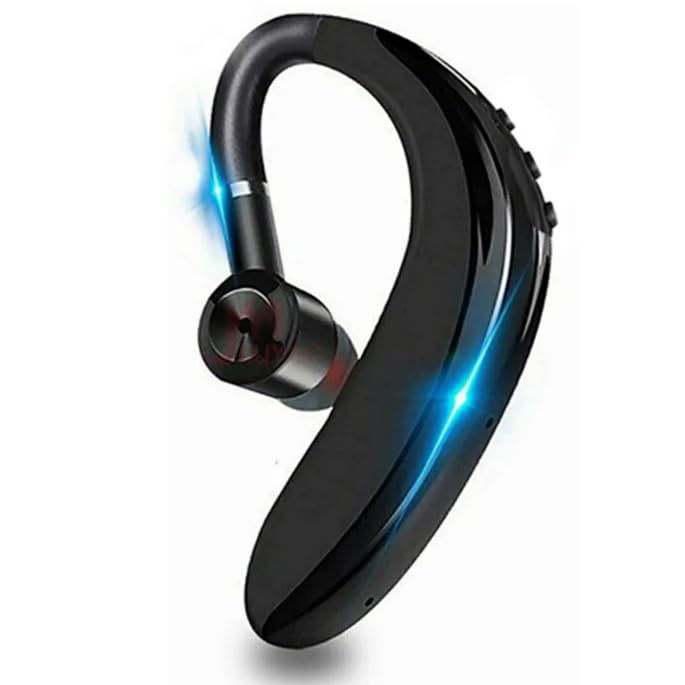 S109 One Ear Bluetooth Earphone Wireless Headphones Headset for Mobile Phone Sports Stereo Jogger, Running, Gyming for All De