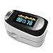 Produktbild iBaste Fingerpulsoximeter, Pulsoximeter,Oximeter Digitaler Rotierenden mit LED-Display Schlaf-Monitor Fingertip Blutsauerstoffsättigung Monitor Blutsauerstoffsättigung Monitor