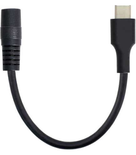 Cavo USB-C To DC 9V 3A Con 8 Adattori – 1 Metro, Per Alimentare Router, Dashcam, GPS, Purificatori D’aria, Potenza Max 36W
