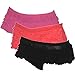(Pack of 3)Womens Hipster Stretch Lace panties underwear Medium Multicolour
