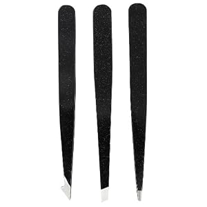 Truyu Tweezer Trio - Includes Full Slant Tweezer, Point Tweezer and Combo Tweezer - Image 3