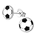 Laimons Kids Kinder-Ohrstecker Kinderschmuck Fußball Platte Platte Sterling Silber 925