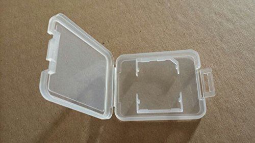 Kunststoffbox für Speicherkarten SD/MMC/MINISD - 10 Stück