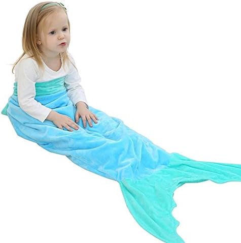 Children Sleeping Bag Baby Sleeping Mermaid tail Cotton Pajamas Nightgown Layer Nightwears , suitable for 0-6 years old baby