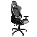 Produktbild SAILUN® Gaming Stuhl Racing Sportsitz , PU Kunstleder Bürodrehstuhl, Drehstuhl mit Armlehnen, Wippfunktion und Höhenverstellbar, Ergonomisch (Schwarz-Grau, Gamingstuhl)