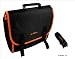 Produktbild Schwarz & Orangefarbene Radkappe Hot im Kuriertaschenstil für Asus Eee Pad Slider Tablet