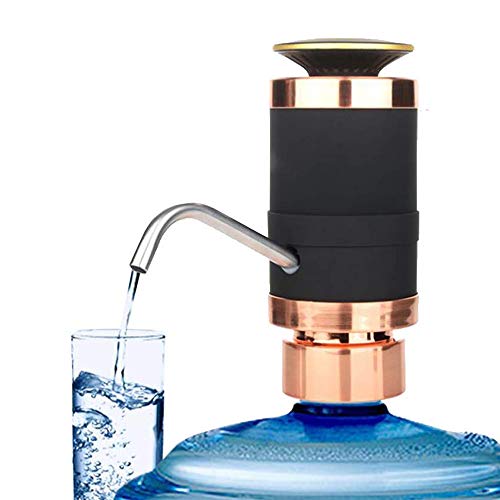 Preisvergleich Produktbild LCSJ Elektrische Trinkwasserpumpe Wasserspender Automatische Wasserpumpe USB Wiederaufladbar Trinkwasserflasche Gallone BüRo Zuhause