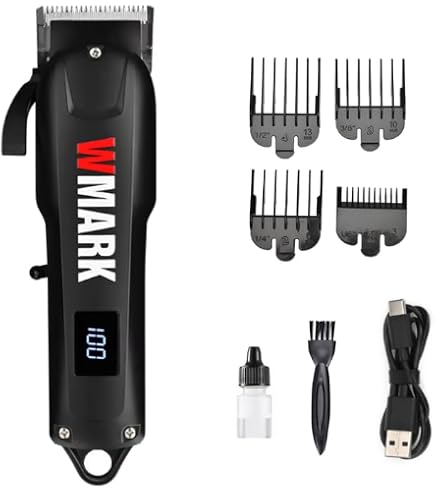 WMARK Ng-108 Zero Gapped Hair Trimmer Self Sharpening Blade 7300