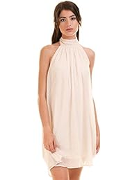 Vestido cuello halter Vishe de Vila Clothes