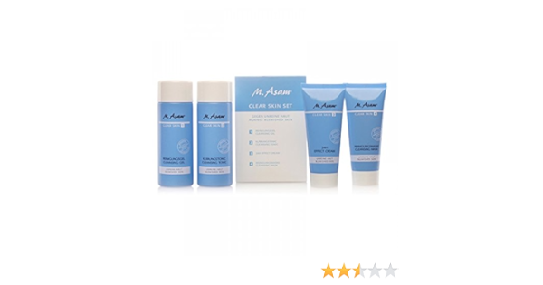 M Asam Clear Skin 4 Piece Set System Blemishes Amazon De Beauty