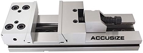 Accusize - 6" x 8" x 2" W CNC Machine Vise system, matched vise bases +/- 0.0004" , #1202-1025B