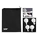 IUQY Beard Styling | Beard Shaping Template & Beard Bib Catcher, Shaping Template Comb Tool For Line up & edging - Beard Catcher Apron for Shaving Man Groomer Gift