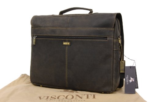 Visconti Leder Hunter 15″ Laptop Bag (18760) – Größe: B: 36 H: 28 T: 8,5 cm - 5