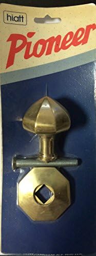 Hiatt Pioneer Victorian effect Octagonal Centre Knob