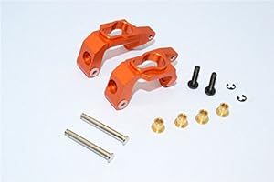 GPM RACING HPI Bullet 3.0 Nitro & Bullet Flux Upgrade Parts Aluminium C-Hub - 1Pr Set Orange