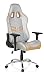 Produktbild Gaming Stuhl / Bürostuhl LEAGUE PRO Kunstleder mit 180° Rückenlehne und höhenverstellbaren Armlehnen, Chefsessel hjh OFFICE (silber gold)