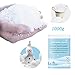 Produktbild XuBa Kunstschnee 1000g Gefälschte Schnee Pulver, Wasser zu Schnee Zauberpulver für Schleim Cloud Charms Zubehör