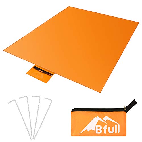 BFULL, Coperta da Picnic Impermeabile, Telo da Spiaggia per Tenda e Esterni, 150 x 180 cm