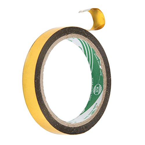 Preisvergleich Produktbild FLAMEER Papierklebeband Klebeband Packband Paketklebeband Papier Klebeband - Golden, 15mm