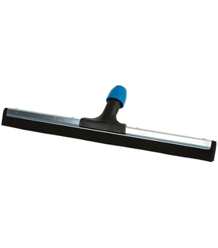 Aqbau® Waterschuiver, watertrekker, vloerwisser, vloertrekker, schuimrubberwisser, trekker met dubbele lip voor vloerreiniging, extra stabiel (breedte - 50 cm
