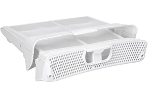 ‎TRADE-SHOP Trade-Shop Flusensieb/Fusselfilter 321 x 188 x 82mm kompatibel mit Bosch 656033 00656033 / Wärmepumpentrockner Wäschetrockner Zubehör Ersatzteil