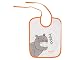 Playshoes 25 X 20cm Tie Bibs Zoo Animals on the Back Foil Underlay (Pack of 5)