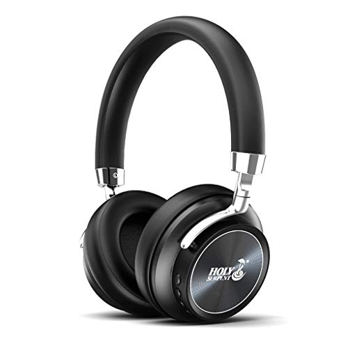 Preisvergleich Produktbild Bluetooth-Kopfhörer, kabelloser Bluetooth-Kopfhörer über Ohr mit Mikrofon und Lautstärkeregler Drahtloses und kabelgebundenes faltbares Headset für iPhone / iPad / PC / Handys / TV