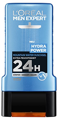 L'Oréal Men Expert Duschgel Hydra Power, 2er Pack (2 x 300 ml)