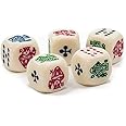Poker dice - set of 10 - by Poker Chip Shop