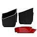 Produktbild Yaonow Auto Paste Organizer, 1 Paar, schwarz, Universal Auto Zubehör Brille Organizer Aufbewahrungsbox Halter schwarz