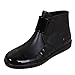 Produktbild SGoodshoes Gummistiefel Regenstiefel Gummistiefeletten Regen Stiefeletten Wasserdicht Kurze Stiefel Herren Damen Schwarz 42