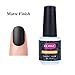 CLAVUZ Matte Top Coat Gel Nail Polish Matte Finish No Wipe Non-Cleansing Long Lasting Soak Off UV LED Nail Art DIY at Home 8ml