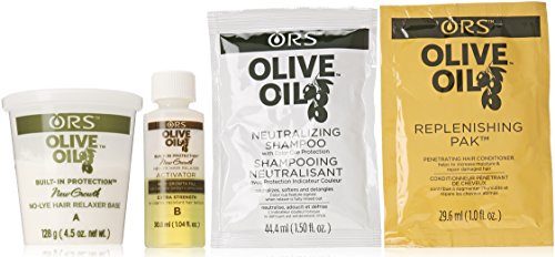 ORS Olive Oil Built In Protection Extra Strength New Growth No-Lye Hair Relaxer