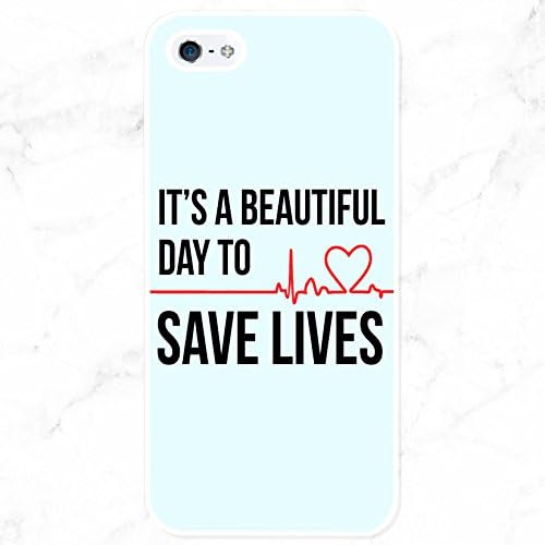 103 Designs Grey's Anatomy iPhone Case - Quote - It's A Beautiful Day To Save Lives (iPhone 8)
