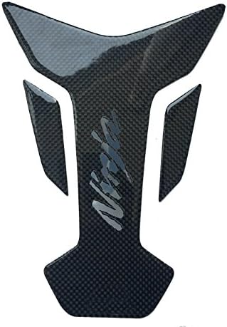 8 inches Real Carbon Fiber Fuel Gas Tank Protector Pad For NInja 650 250 300 zx