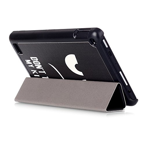 Amazon Fire 7 Hülle Ultra dünn PU Leder Schutzhülle Tasche mit Ständer Funktion für Amazon Fire 7 2015 (5. Generation – 2015 Modell) - 3