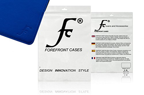 Forefront Cases® Neue Leder Drehbar Hülle / Tasche / Case / Cover für Amazon Fire HD 6 Tablet (Oktober 2014) – Rundum-Geräteschutz und intelligente Auto-Sleep-Wake-Funktion mit 3-JAHRES-GARANTIE VON Forefront CASES – inkl. Eingabestift und Displayschutz - 7