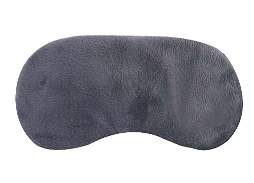 Lovely Cotton Eye Mask Classic Hochwertige Eyeshade Breathable Leicht, Grau